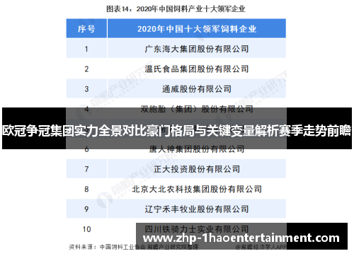 欧冠争冠集团实力全景对比豪门格局与关键变量解析赛季走势前瞻 欧冠争冠集团实力全景对比豪门格局与关键变量解析赛季走势前瞻