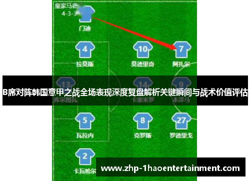B席对阵韩国意甲之战全场表现深度复盘解析关键瞬间与战术价值评估